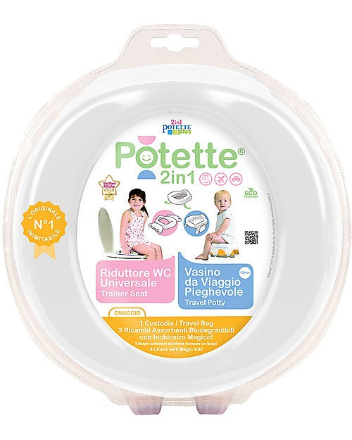 Potette 2in1 Vasino da Viaggio e Riduttore WC