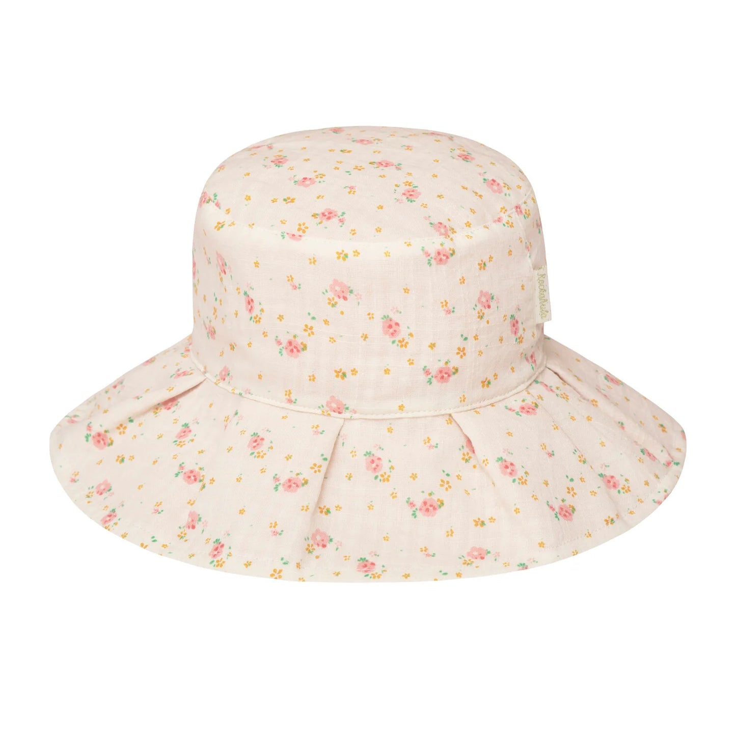 Cappello reversibile tiny blossom - 3-6anni