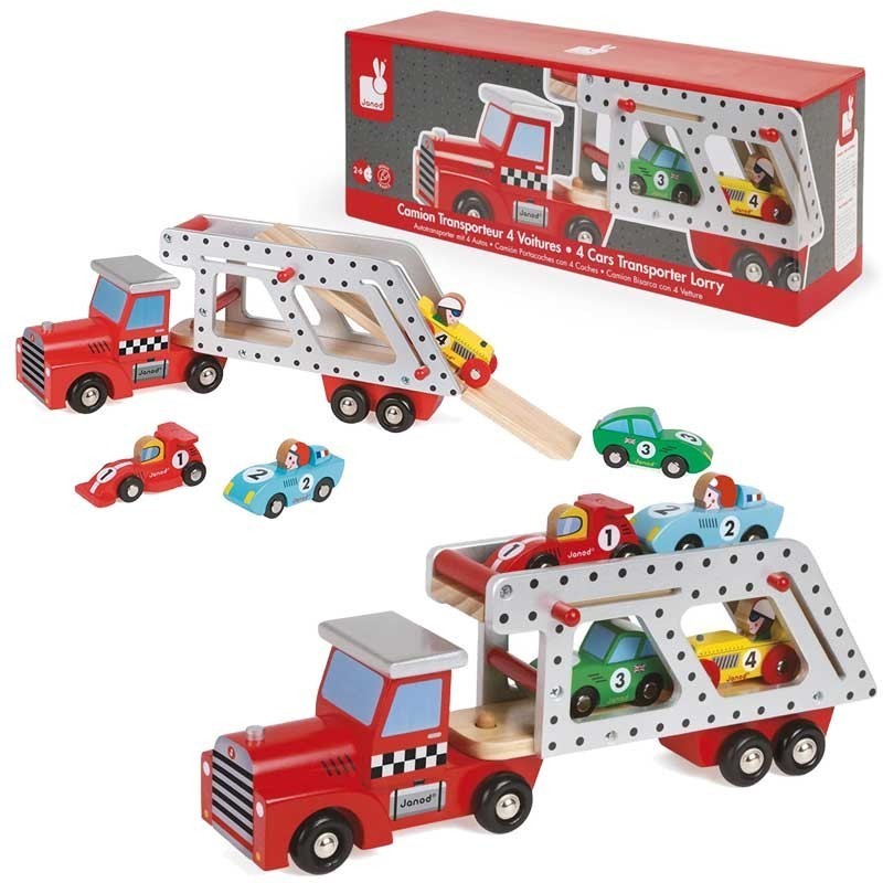 Camion bisarca story con 4 vetture