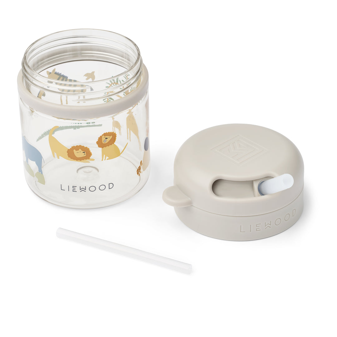 Borraccia in Tritan con cannuccia Pavia - 280 ml
