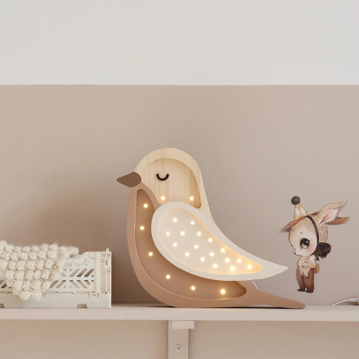 Lampada Uccellino Little Lights - Lampada LED