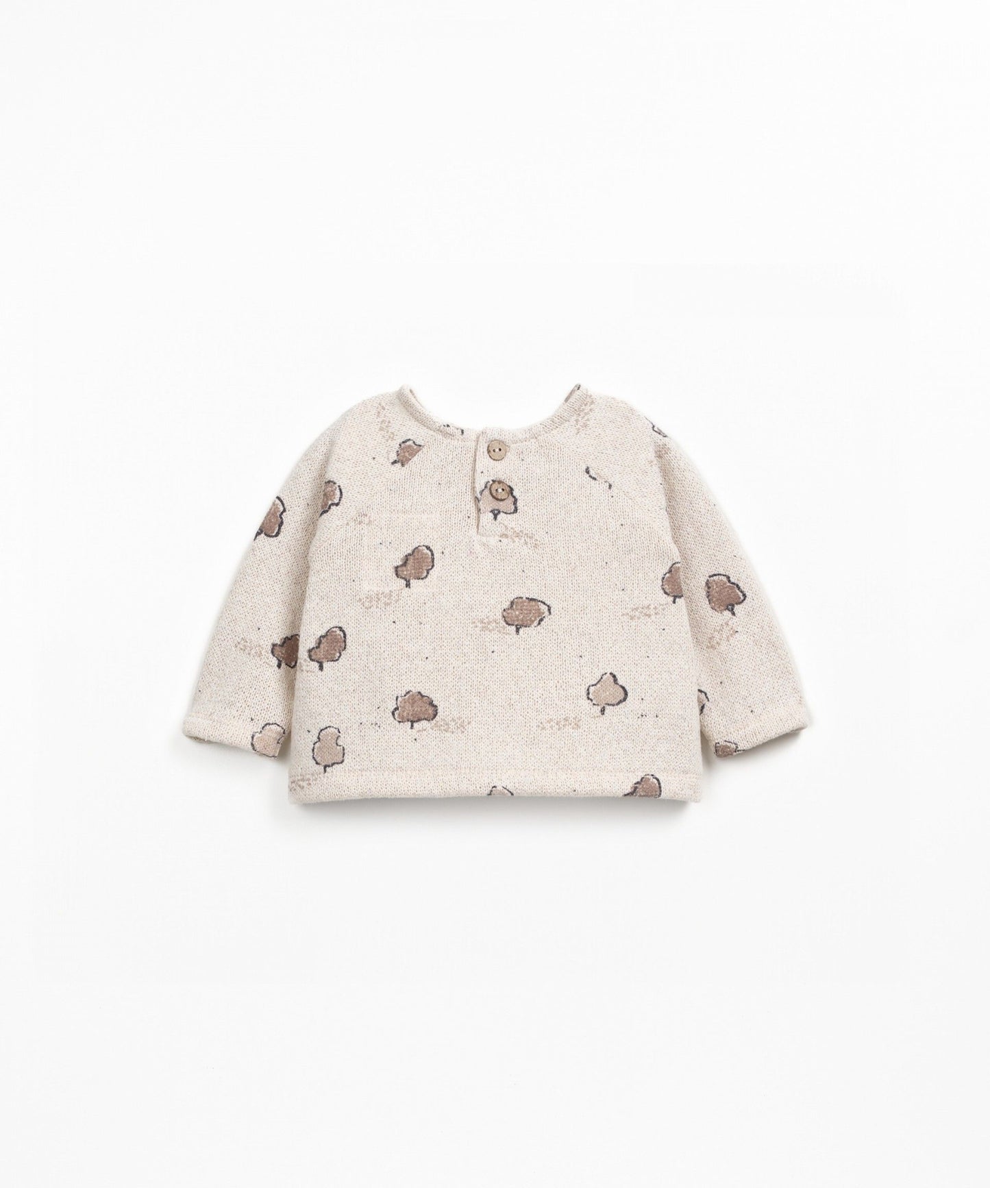 Maglione con stampa - 90% Cotone rigenerato e 10% Cotone riciclato