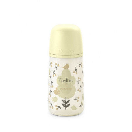 Biberon 270ml Birdies - con tettarella fisiologica SX Pro