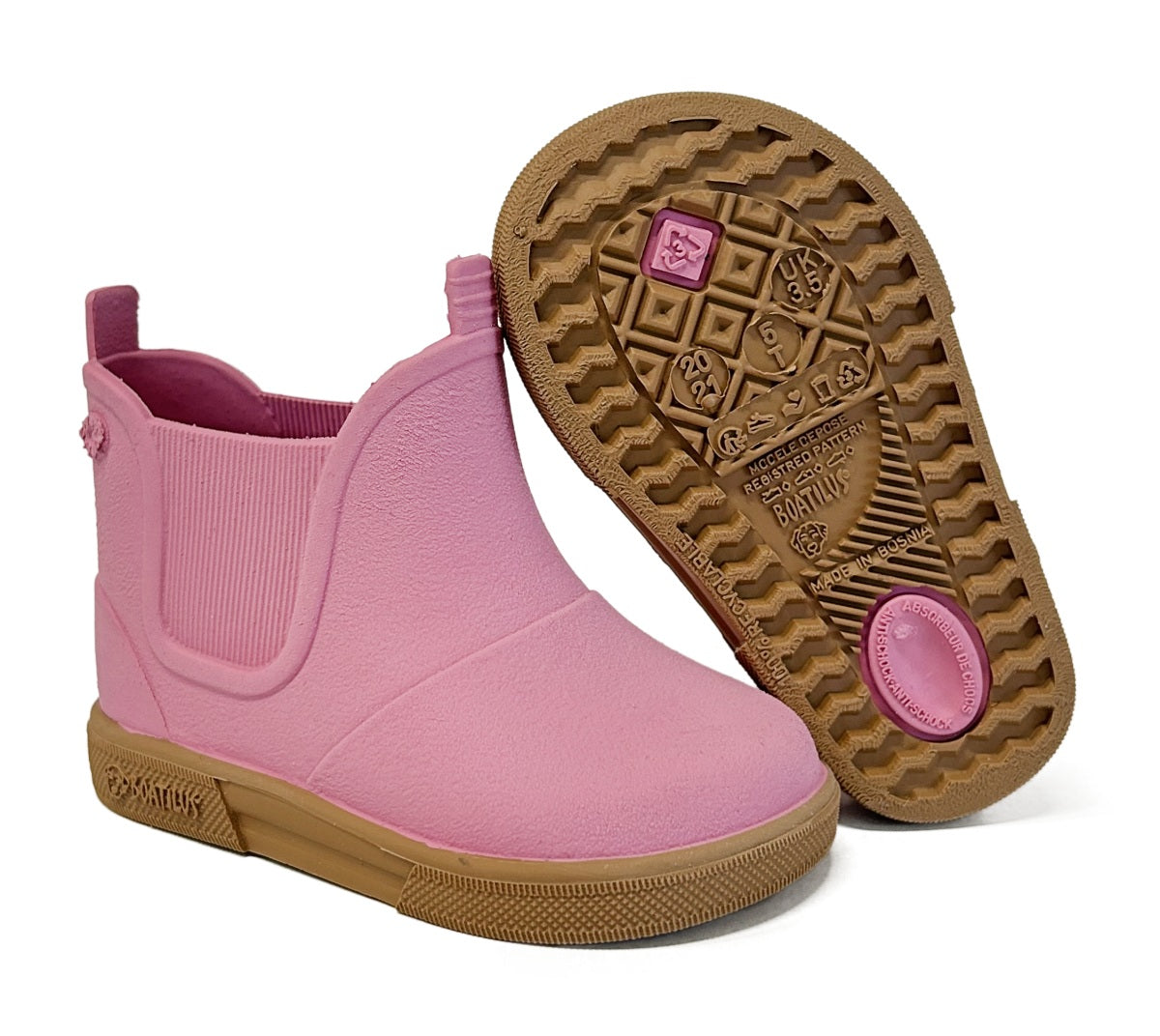Stivaletto in gomma alla caviglia Baby Beatly - Realizzati in materiale ecologico e biodegradabile