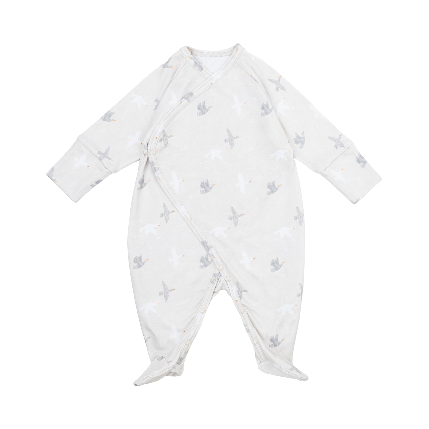 Tutina con apertura frontale - 100% cotone biologico