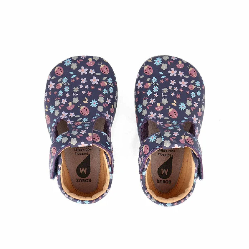 Scarpine Soft Sole Meadow Grape floreal