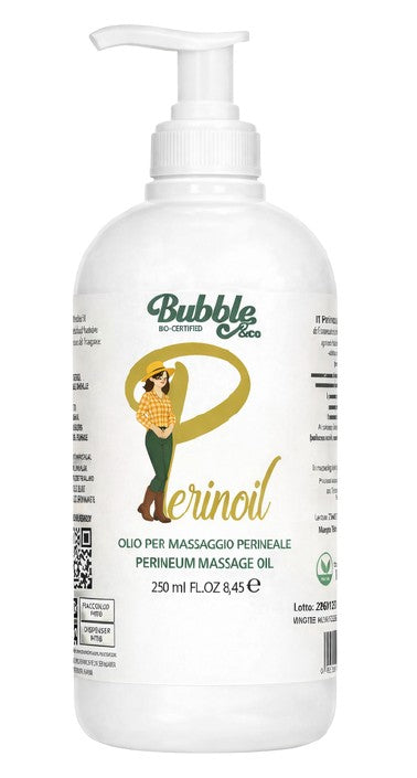 Olio per Massaggio Perineale Perinoil con Acido Ialuronico e Vitamina E - 250ML