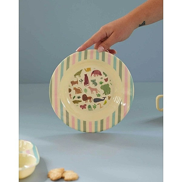 Piatto fondo per bambini in melamina