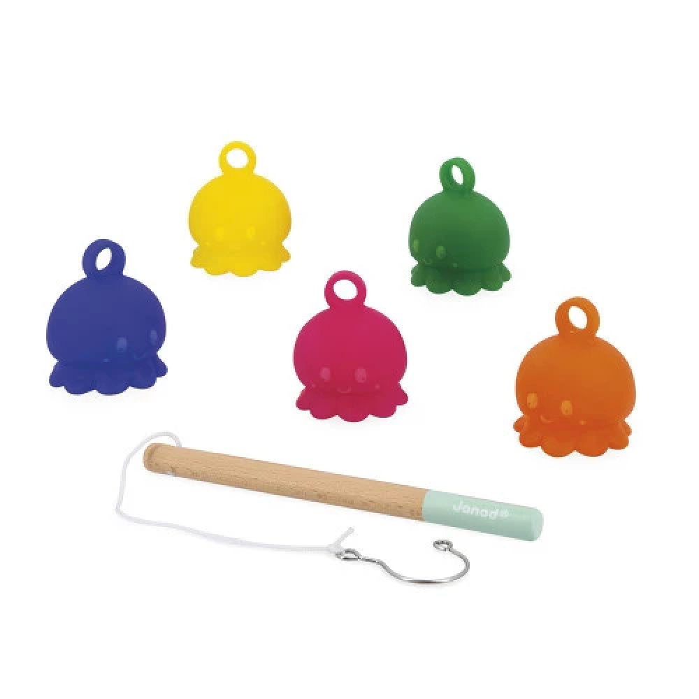 Gioco di Pesca con Polpi Termosensibili in Silicone