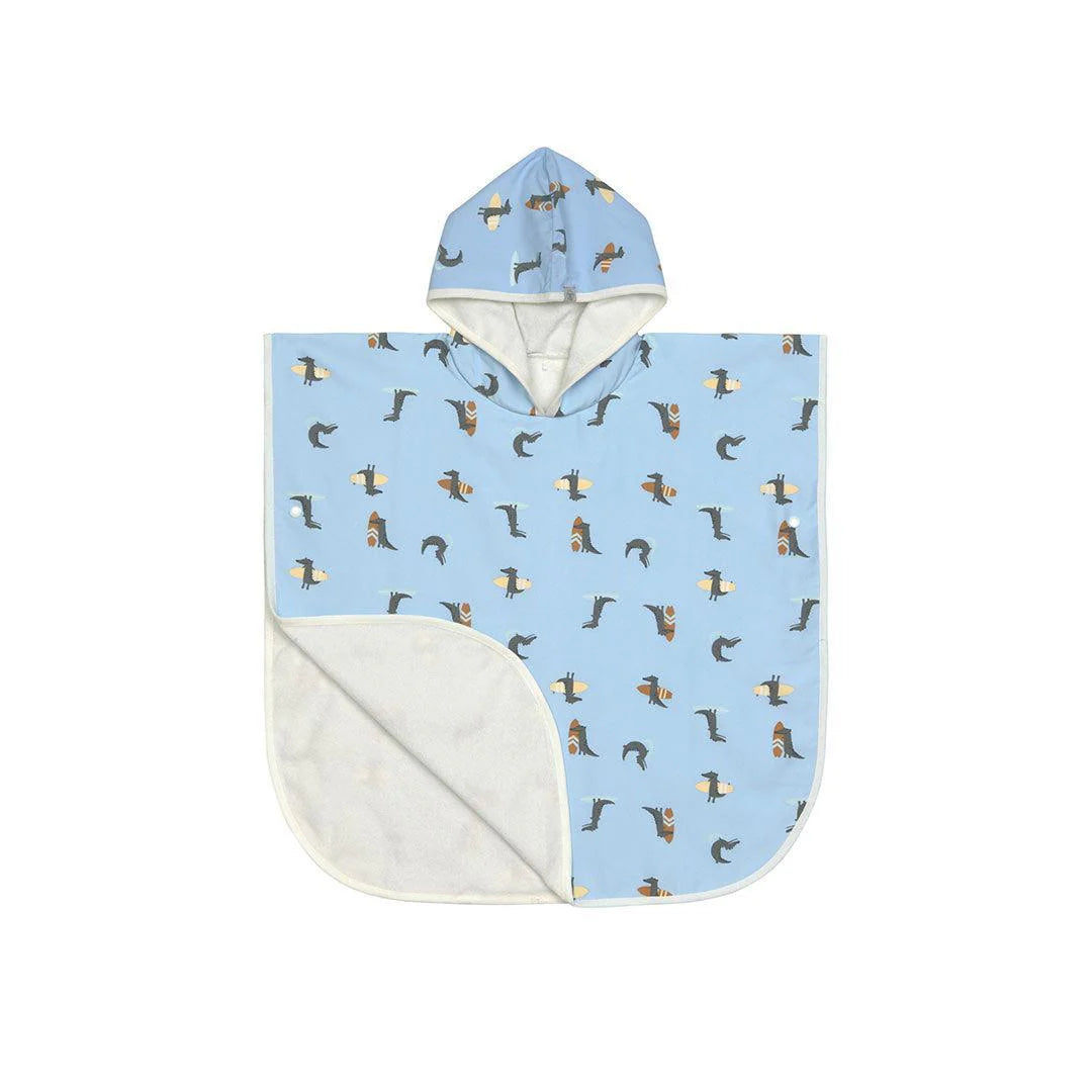 Poncho e telo da spiaggia reversibile