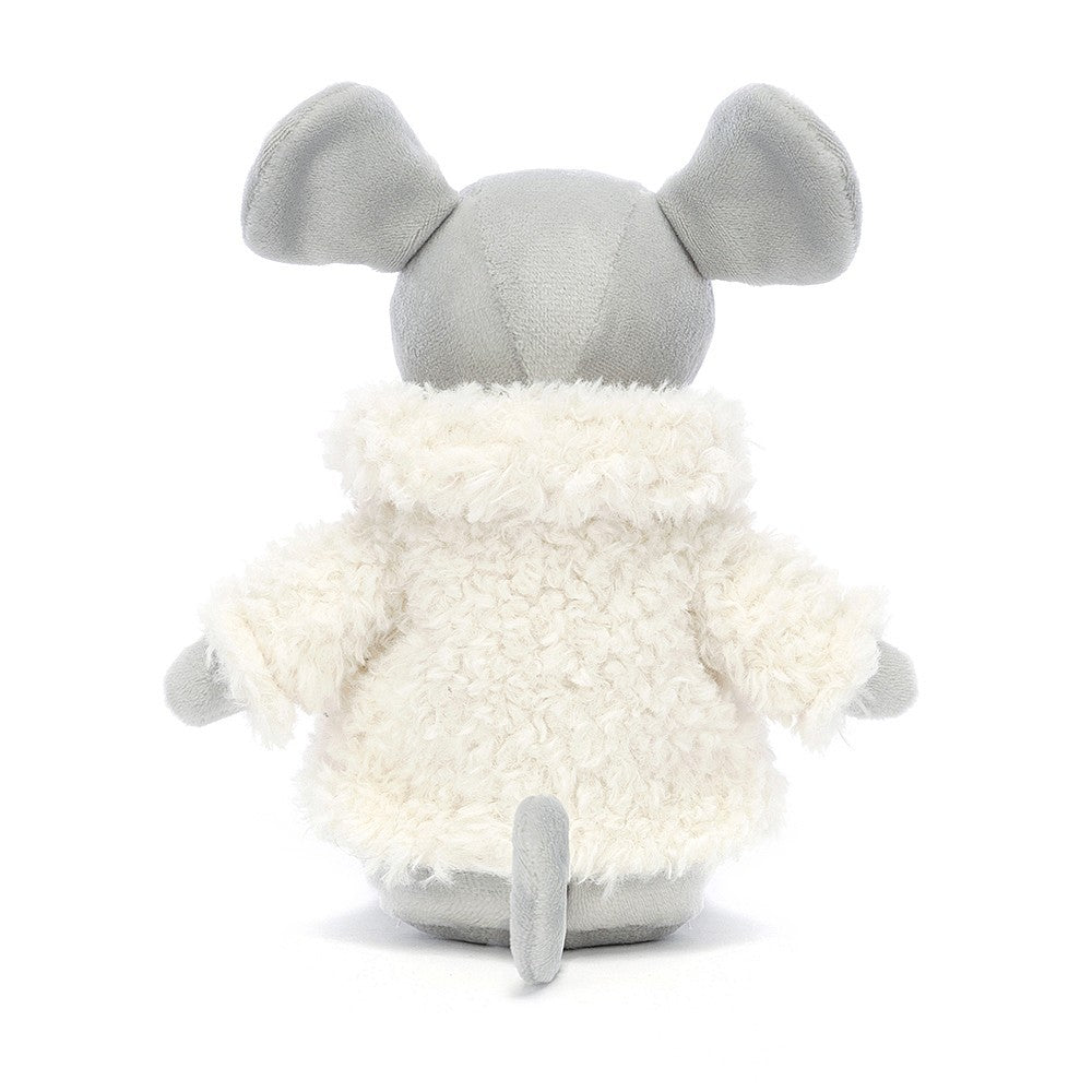 Peluche morbido Topolino con cappotto