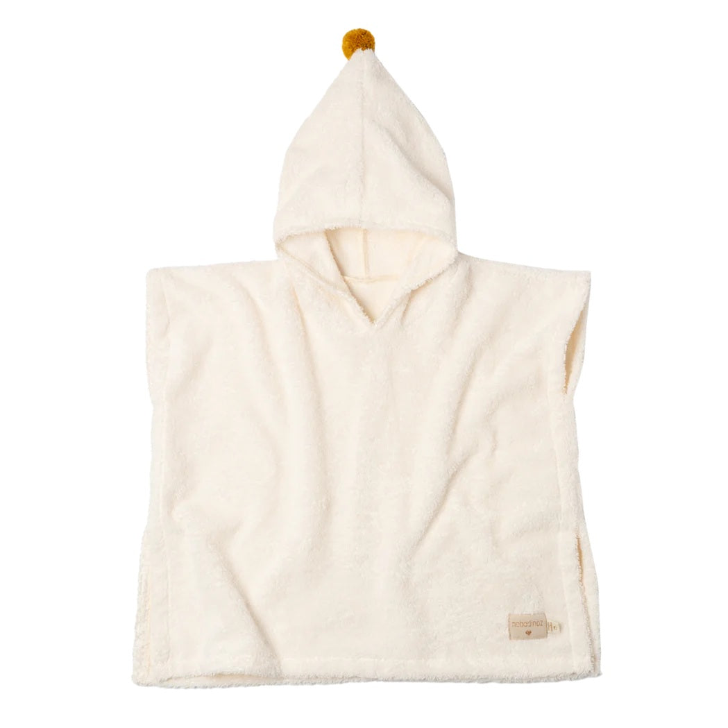 Accappatoio poncho so cute - 3-5anni - cotone biologico
