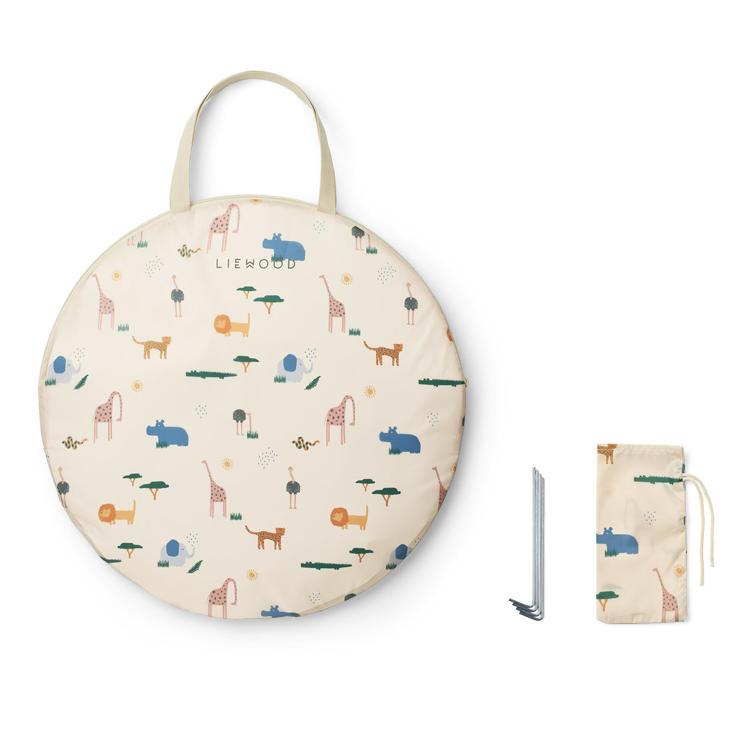 Tenda per bambini everett pop up - con piscina - protezione uv 50+ per bambini