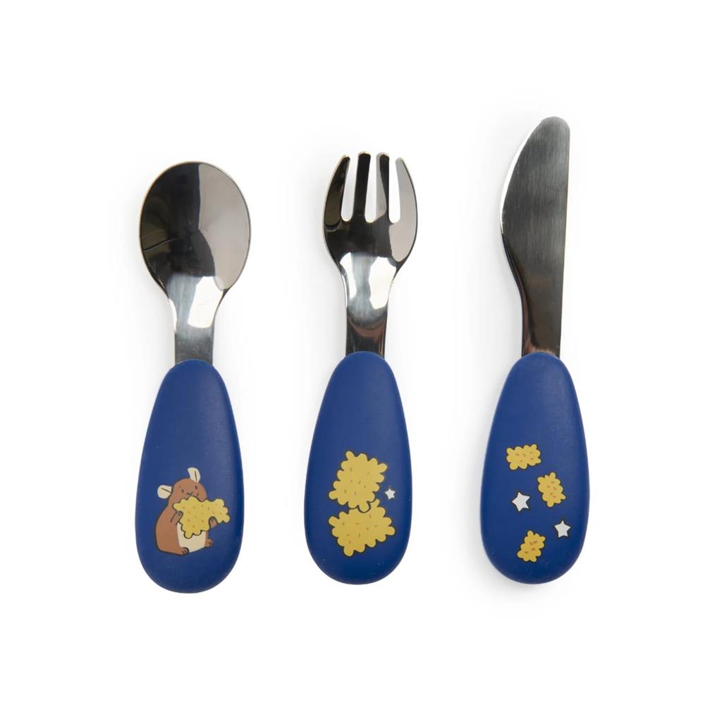 Set tris di posate