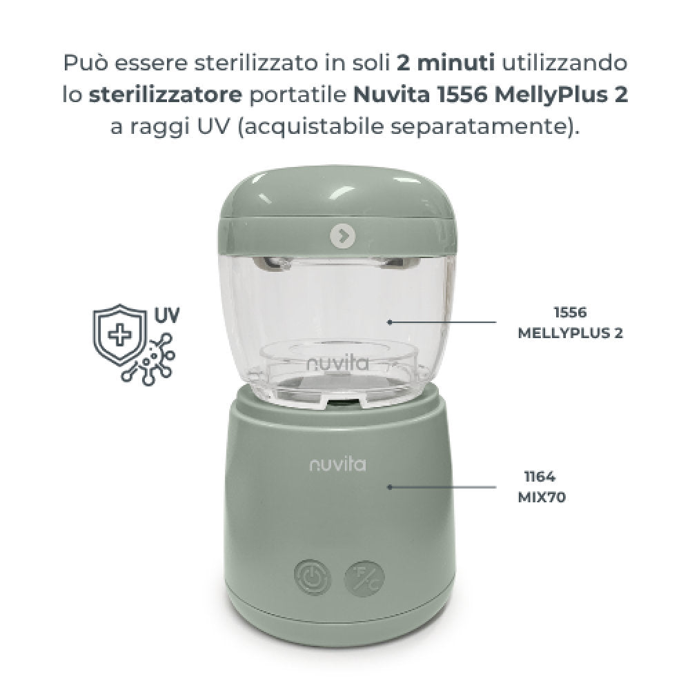 Scaldabiberon portatile universale con funzione Scalda e Mescola Mix70 - 1164