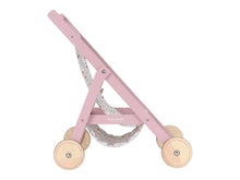 Passeggino per le bambole in legno