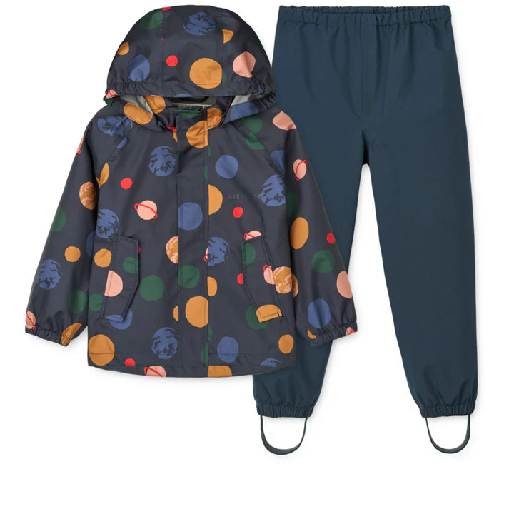 Set antipioggia pedia - completo giacca e pantaloni wateroproof