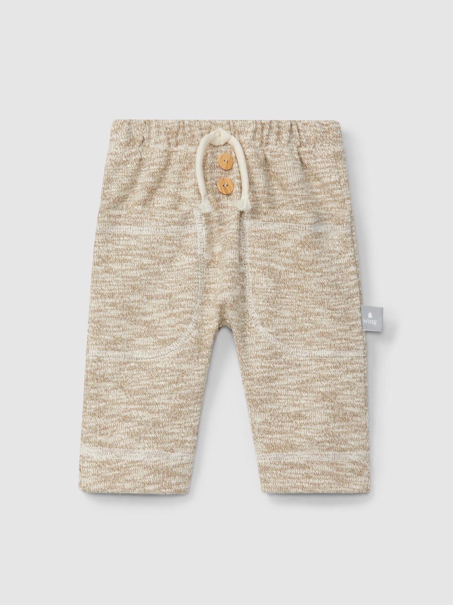 PANTALONI PULL-UP EFFETTO MAGLIA JERSEY 5S152