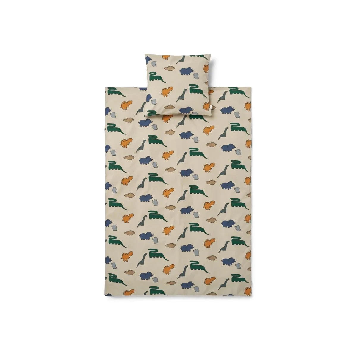 Set Copripiumino e federa Carl - 140x200 cm - 100% Cotone Biologico