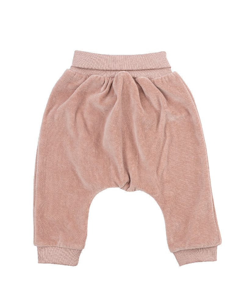 Pantaloni in Ciniglia di Cotone Biologico 'Cozy Velour'