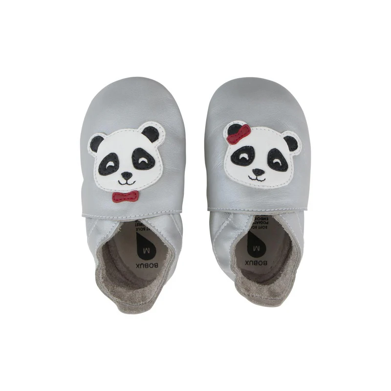 Scarpine Soft Sole Panda Argento