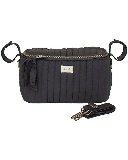 Borsa portaoggetti per passeggino - organizer passeggino - tessuto trapuntato