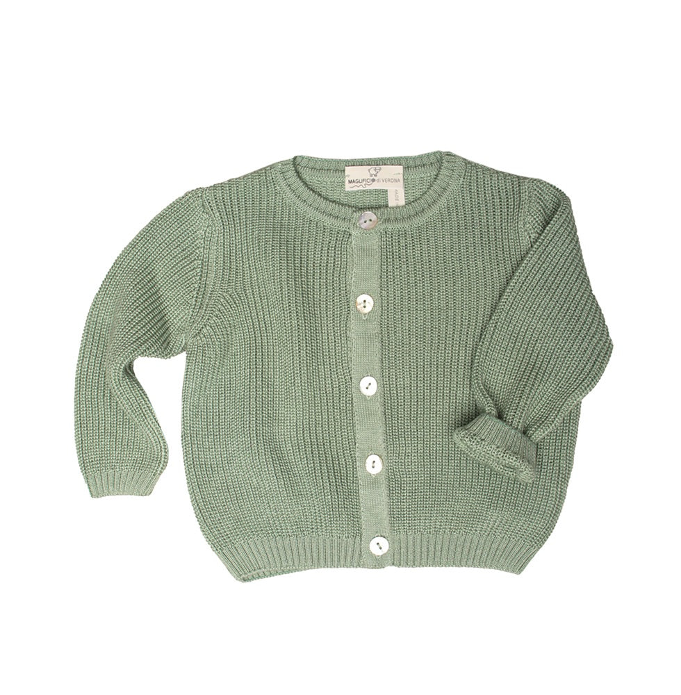 Cardigan maglia inglese