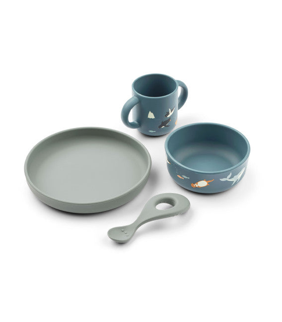 Set pappa Vivi in silicone - 4pezzi