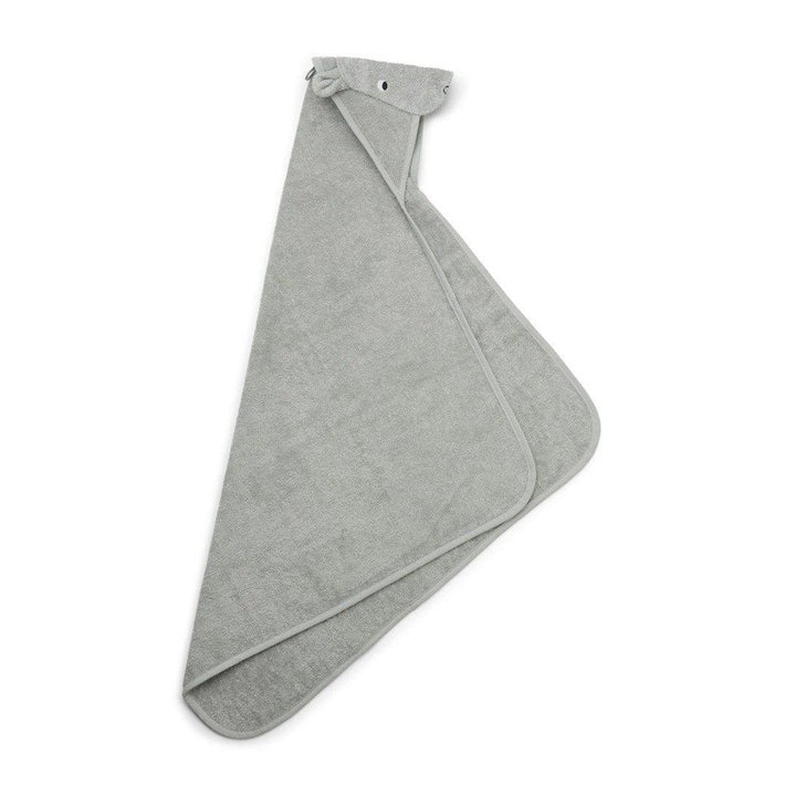 Accappatoio a triangolo baby Albert - con cappuccio - 100% Cotone biologico