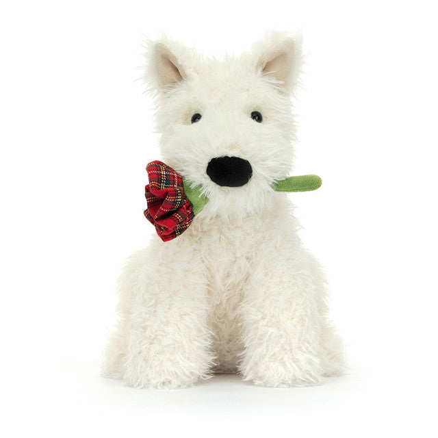 Peluche morbido Cane scozzese Munro - Love You
