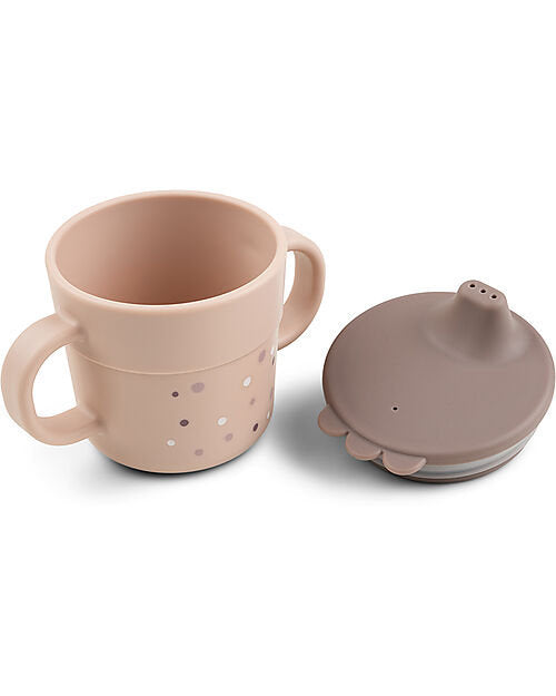 Tazza con beccuccio - Happy Dots - 100% PP Alimentare