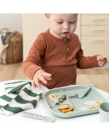 Piatto con scomparti Foodie - 100% PP Alimentare