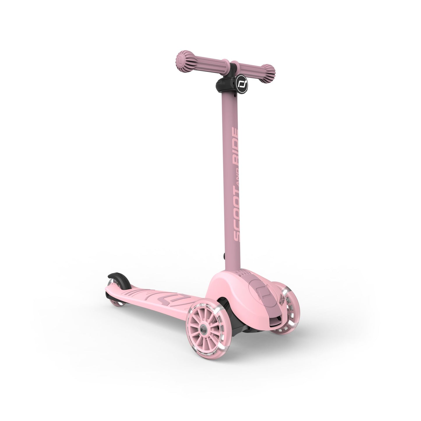 Monopattino a 3 ruote Highwaykick 3S - con sistema di controllo 2 in 1 e ruote a LED, pieghevole