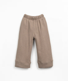 Pantaloni in cotone felpato - 90% Cotone rigenerato