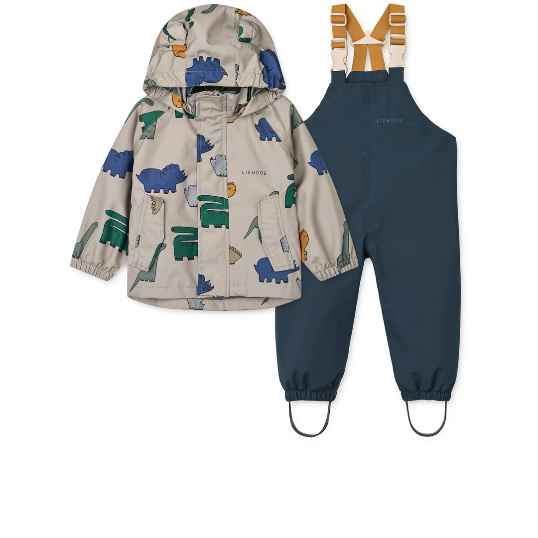 Set antipioggia Manu - Completo giacca e pantaloni Wateroproof