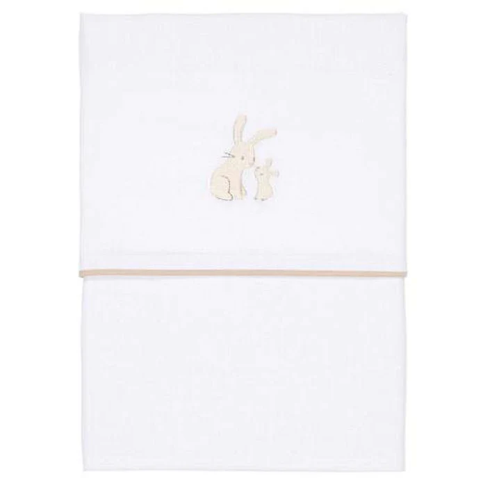 Lenzuolo per lettino 110x140cm - 100% Cotone Biologico