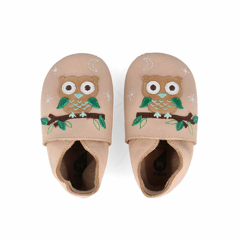 Scarpine Soft Sole Gufo Beige