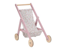 Passeggino per le bambole in legno