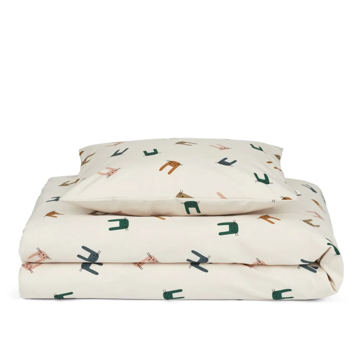 Set Copripiumino e federa Carl - 140x200 cm - 100% Cotone Biologico