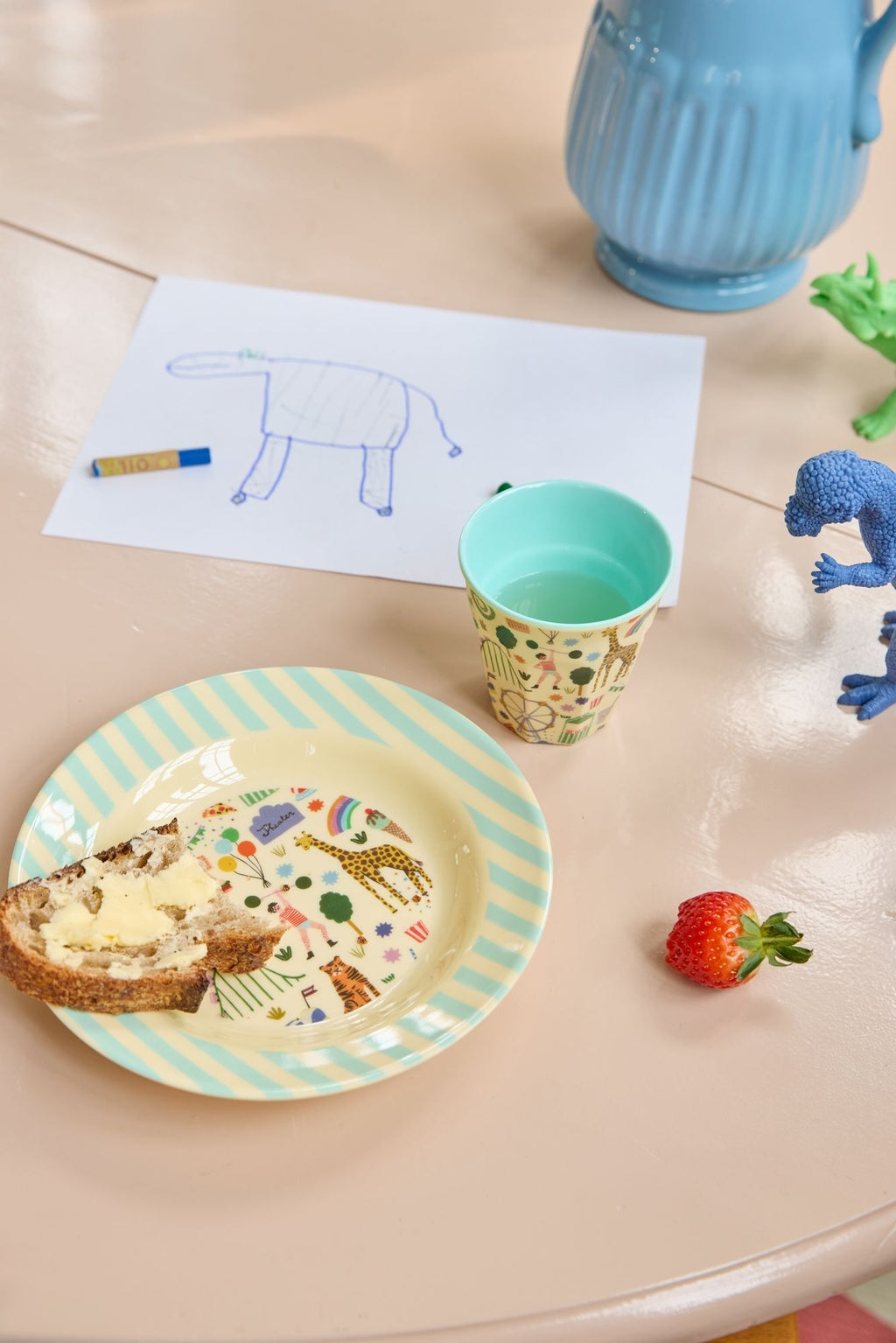 Piatto fondo per bambini in melamina