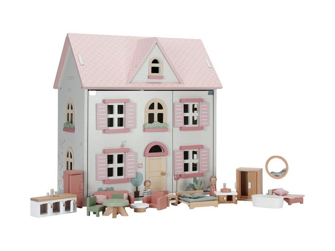 Casa delle bambole in legno
