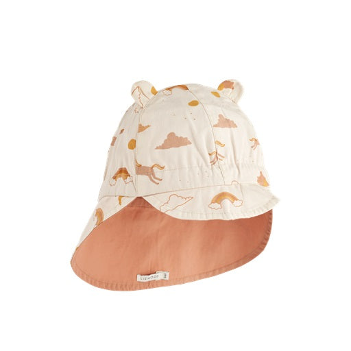Cappello da sole reversibile gorm dream ecrù - con lacci