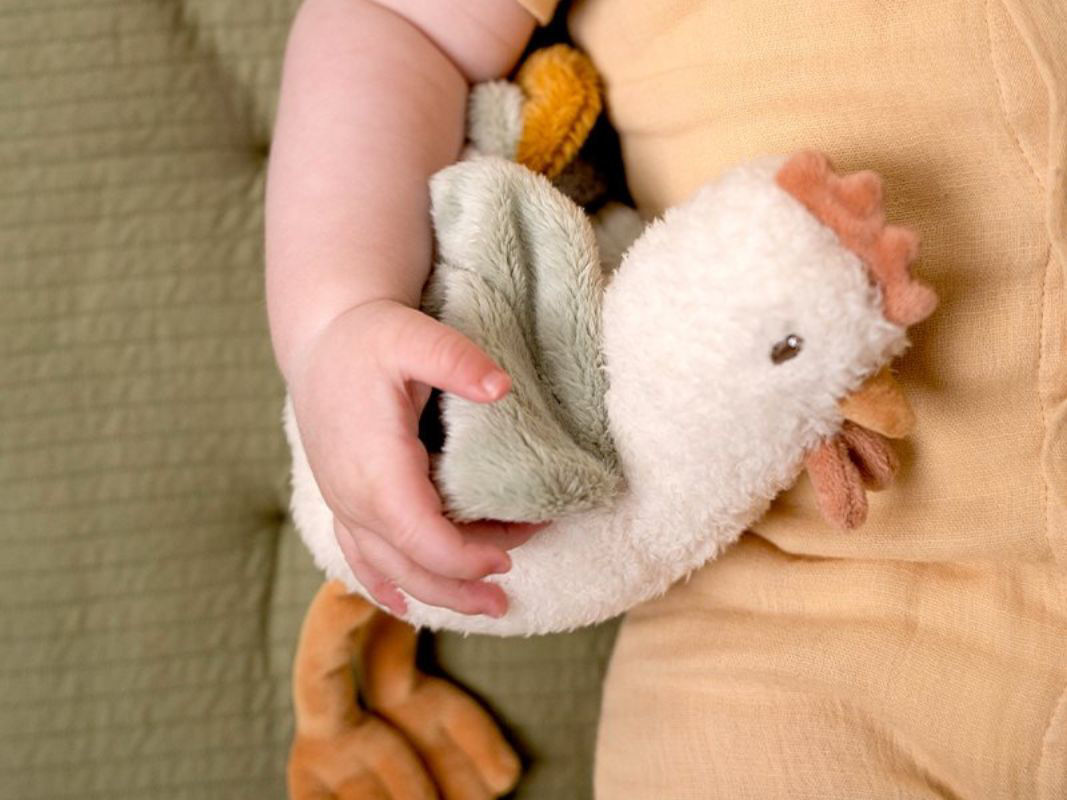 Peluche morbido Gallo cuddly 17cm - Little Farm