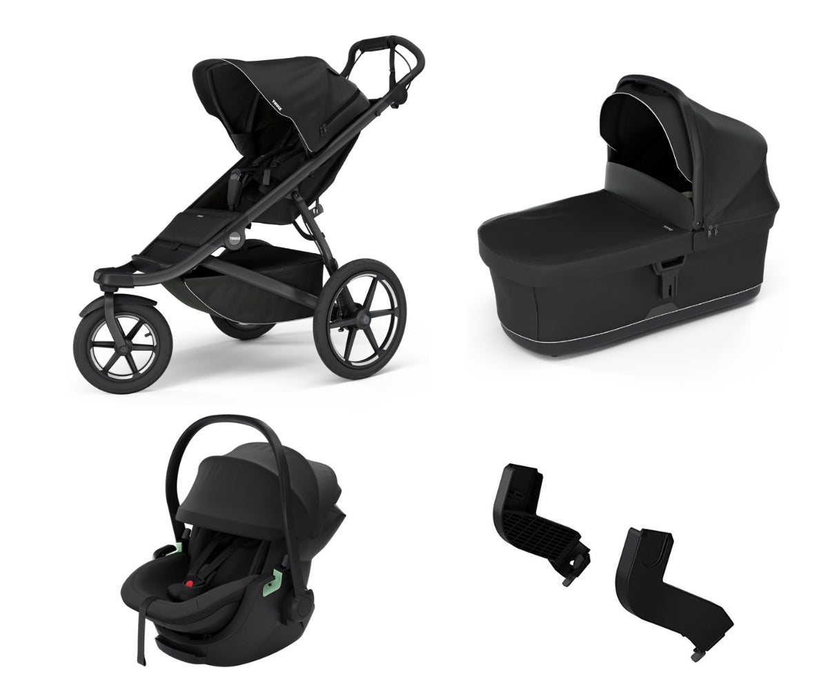 Trio Thule Urban Glide 3 - con ovetto reclinabile Maple