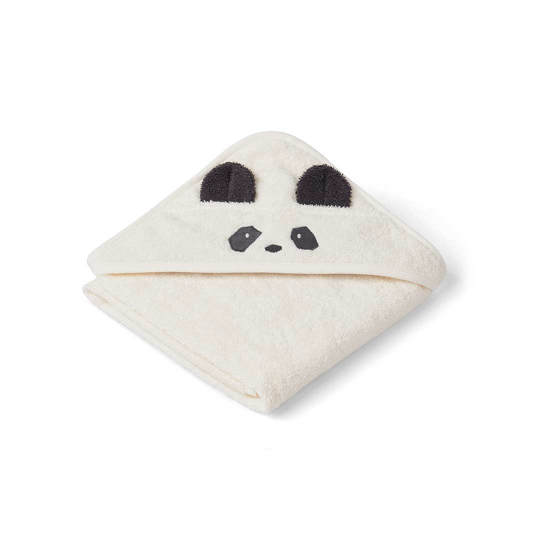 Accappatoio a triangolo baby Albert - con cappuccio - 100% Cotone biologico