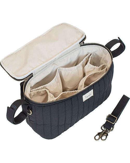 Borsa portaoggetti per passeggino - organizer passeggino - tessuto trapuntato