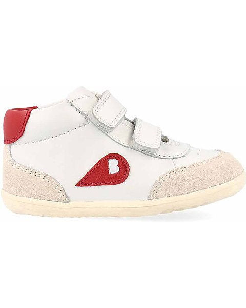Scarpina Step Up Champ High Chalk - Radiant Red