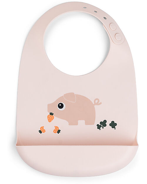 Bavaglio in silicone con tasca - Tiny Farm