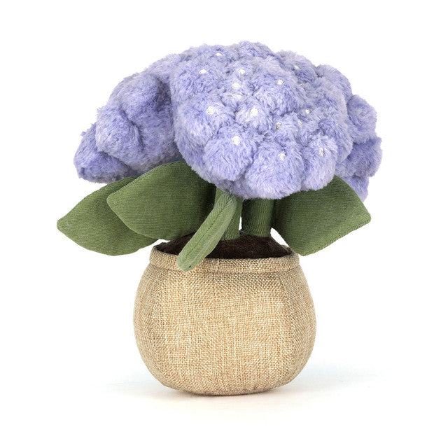 Peluche morbido Ortensia in vaso - Amuseables Hydrangea