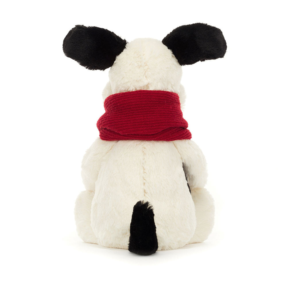 Peluche morbido Cagnolino timido invernale